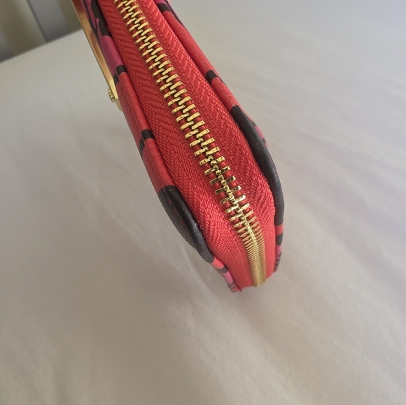 Betsey Johnson Pink and Black Floral Wallet - Picture 3 of 11